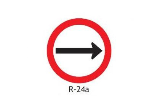 O que regulamenta a placa R-24a?